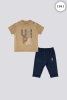 1841 Костюм детский U.S POLO ASSN. БЕЖЕВЫЙ