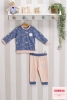 026 Костюм детский U.S POLO ASSN.ПЕРСИКОВЫЙ-ГОЛУБОЙ