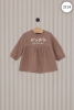 2124 Платье детское U.S POLO ASSN. КОРИЧНЕВЫЙ