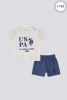 1918 Костюм детский U.S POLO ASSN. КРЕМОВЫЙ