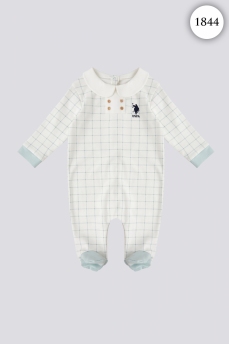 1844 Комбинезон детский U.S POLO ASSN. ЗЕЛЕНЫЙ фото 77454