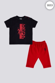 1833 Костюм детский U.S POLO ASSN. ТЕМНО-СИНИЙ фото 77439