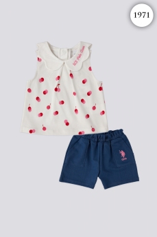 1971 Костюм детский U.S POLO ASSN. КРЕМОВЫЙ фото 77549