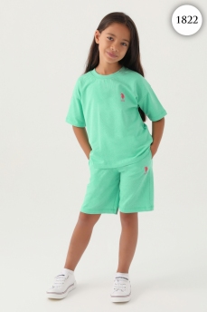 1822 Комплект для девочки U.S POLO ASSN. v5 ХАКИ фото 77422