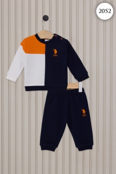2052 Костюм детский U.S POLO ASSN. ОРАНЖЕВЫЙ фото 77617
