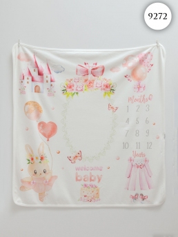 9272 Плед детский Caramell КРЕМОВЫЙ фото 78995