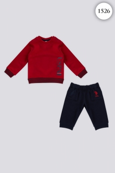 1526 Костюм детский U.S POLO ASSN. КРАСНЫЙ фото 77140