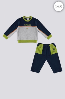 1490 Костюм детский U.S POLO ASSN. ТЕМНО-ГОЛУБОЙ фото 77058