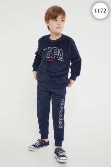 1172 Комплект для мальчика U.S POLO ASSN. v1 ТЕМНО-СИНИЙ фото 76691