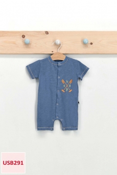 291 Песочник детский U.S POLO ASSN. СЕРЫЙ-СИНИЙ фото 77935