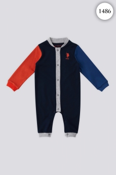 1486 Комбинезон детский U.S POLO ASSN. СИНИЙ фото 77057