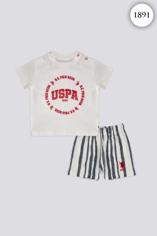 1891 Костюм детский U.S POLO ASSN. КРЕМОВЫЙ фото 77480