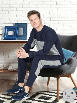 4674 Домашний костюм JIBER СИНИЙ фото 78333