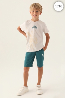 1710 Комплект для мальчика U.S POLO ASSN. v2 БЕЖЕВЫЙ фото 77319