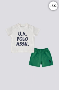 1822 Костюм детский U.S POLO ASSN. КРЕМОВЫЙ фото 77424
