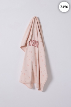 2496 Плед детский U.S POLO ASSN. ПУДРА фото 84616