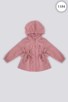 1184 Куртка детская U.S POLO ASSN. РОЗОВЫЙ фото 76735