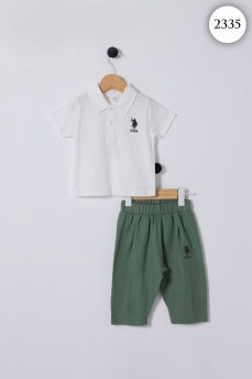 2335 Костюм детский U.S POLO ASSN. ХАКИ фото 84575