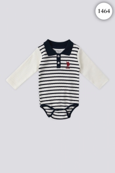 1464 Боди детское U.S POLO ASSN. СИНИЙ фото 77048