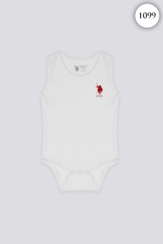 1099 Боди детское U.S POLO ASSN. КРЕМОВЫЙ фото 76391
