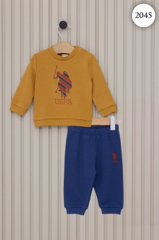 2045 Костюм детский U.S POLO ASSN. ГОРЧИЧНЫЙ фото 77611