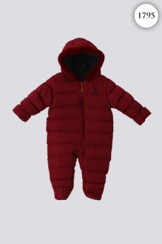 1795 Комбинезон зимний U.S POLO ASSN. БОРДОВЫЙ фото 77404
