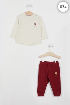 834 Костюм детский U.S POLO ASSN. БОРДОВЫЙ фото 78722