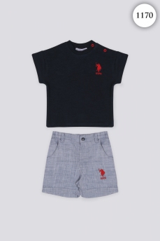 1170 Костюм детский U.S POLO ASSN. ТЕМНО-СИНИЙ фото 76681