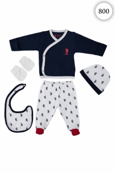 800 Набор для выписки 5 предметов U.S POLO ASSN. ТЕМНО-СИНИЙ фото 78628