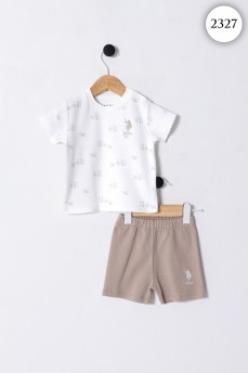 2327 Костюм детский U.S POLO ASSN. БЕЛЫЙ фото 83724