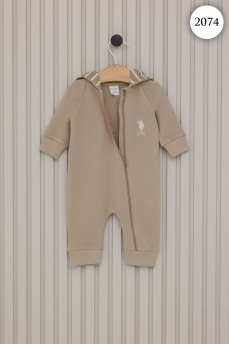 2074 Комбинезон детский U.S POLO ASSN. КАПУЧИНО фото 77644