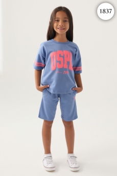 1837 Комплект для девочки U.S POLO ASSN. v1 ИНДИГО фото 77446