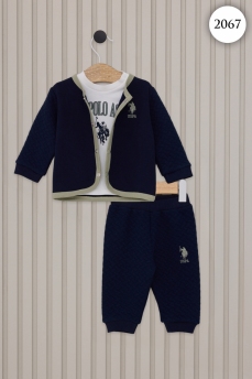 2067 Костюм детский U.S POLO ASSN. ТЕМНО-СИНИЙ фото 77636