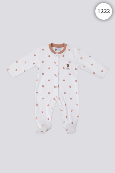 1222 Комбинезон детский U.S POLO ASSN. КРЕМОВЫЙ фото 76795