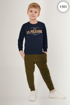 1501 Комплект для мальчика U.S POLO ASSN. v1 СИНИЙ фото 77078