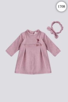 1708 Платье детское U.S POLO ASSN. РОЗОВЫЙ фото 77317
