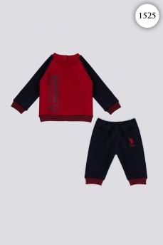 1525 Костюм детский U.S POLO ASSN. КРАСНЫЙ фото 77138