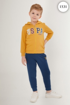 1531 Комплект для мальчика U.S POLO ASSN. v2 ГОРЧИЧНЫЙ фото 77144