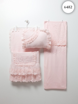 6482 Набор в коляску Caramell ПЕРСИКОВЫЙ фото 78472