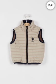 1021 Жилет детский U.S POLO ASSN. КАПУЧИНО фото 76256