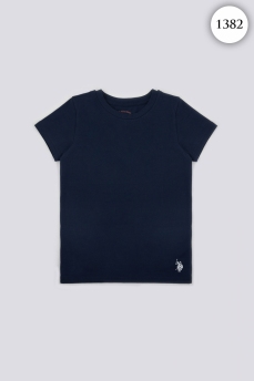 1382 Футболка для мальчика U.S POLO ASSN. v2 СИНИЙ фото 77015