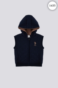 1455 Жилет детский U.S POLO ASSN. СИНИЙ фото 77042