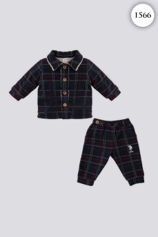 1566 Костюм детский U.S POLO ASSN. ТЕМНО-СИНИЙ фото 77184