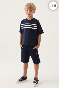 1748 Комплект для мальчика U.S POLO ASSN. v1 ТЕМНО-СИНИЙ фото 77352