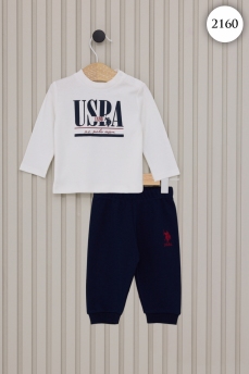 2160 Костюм детский U.S POLO ASSN. СИНИЙ фото 77710