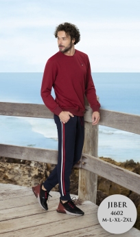 4602 Домашний костюм JIBER БОРДОВЫЙ фото 78286