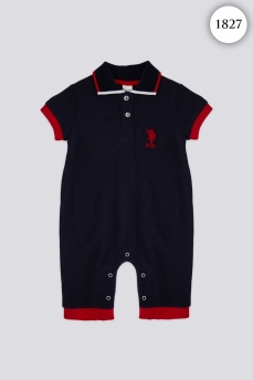 1827 Комбинезон детский U.S POLO ASSN. ТЕМНО-СИНИЙ фото 77430