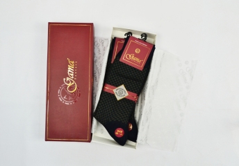 Носки 558 GAMA СИНИЙ-ХАКИ фото 81548