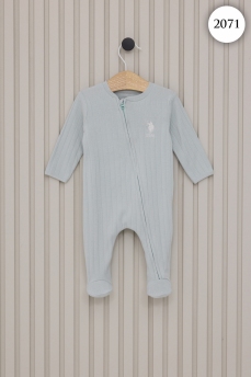 2071 Комбинезон детский U.S POLO ASSN. ЗЕЛЕНЫЙ фото 77640