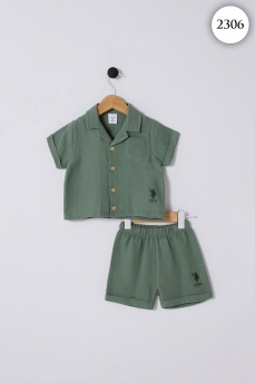 2306 Костюм детский U.S POLO ASSN. ХАКИ фото 83722